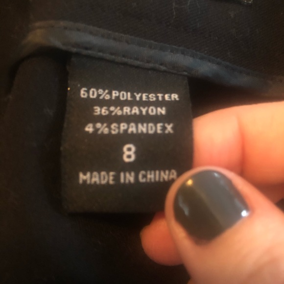 Body by Victoria Black Pencil Skirt Size 8 - Picture 4 of 4